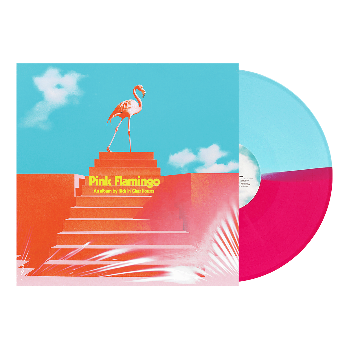 Pink Flamingo LP (Pink/Blue)